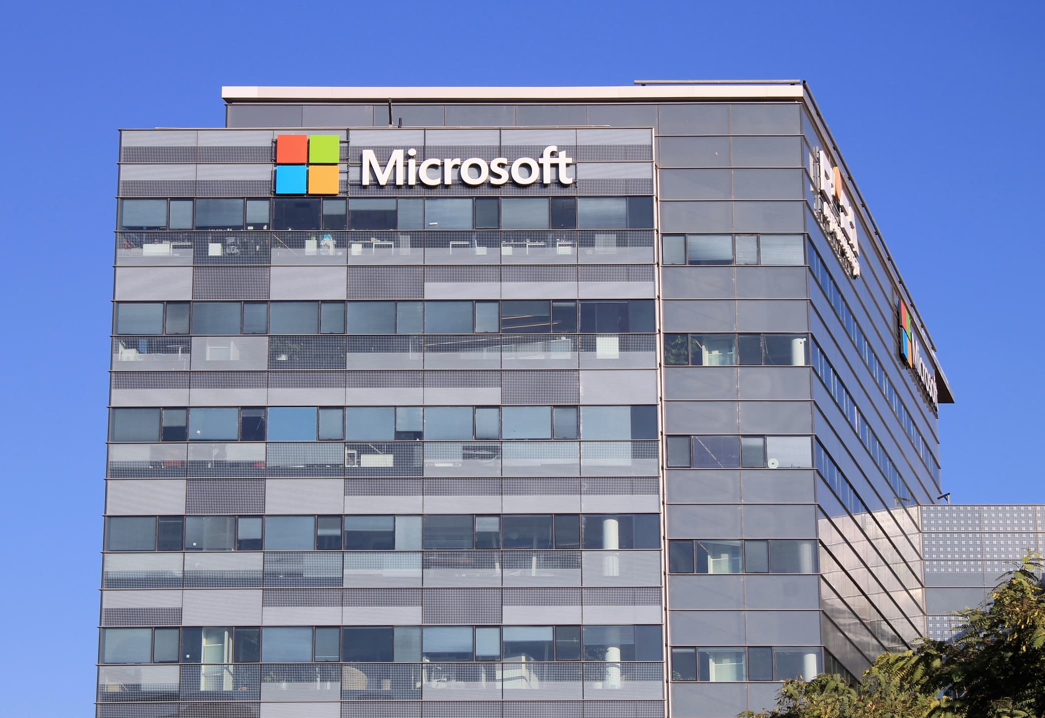 A laptop screen displaying Microsoft 365 application icons, illustrating the variety of licensing tiers a small business owner has to navigate.